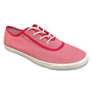 Toms Strawberry Milkshake Heritage Canvas Shoes - Size 8.5